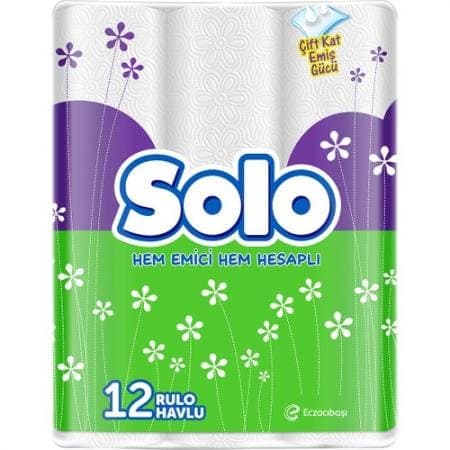 Solo Havlu 12 adet