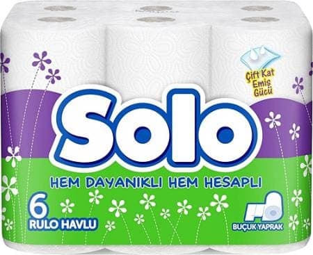 Solo Havlu 6 adet