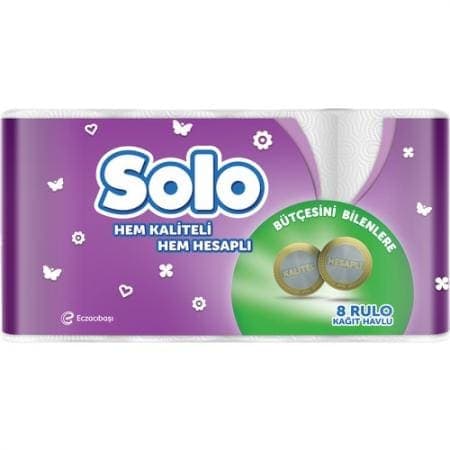 Solo Havlu 8 adet