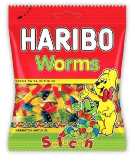 Haribo Worms 160 g