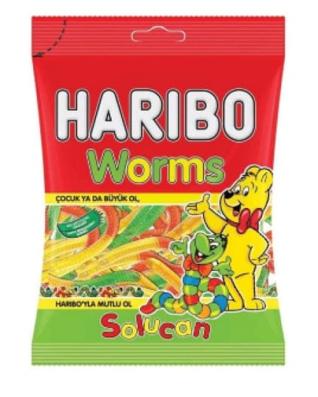 Haribo Worms 80 g