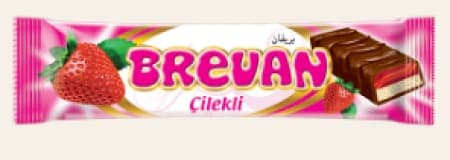 Akay Brevan Fruit Çilekli Nuga Bar 22 Gr