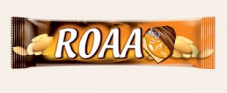Akay Roaa Kokolin Kaplı Karamel Dolgulu Nuga Bar 20 Gr
