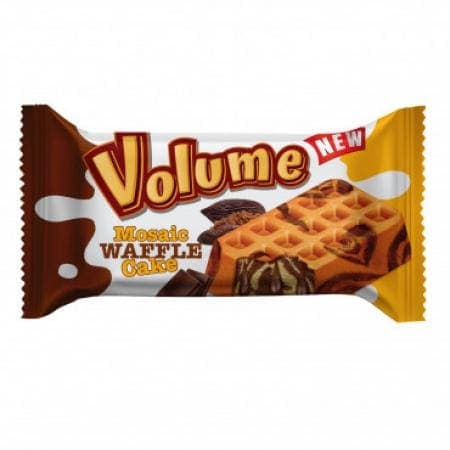 Alyan Volume Waffle Çikolata Soslu Mozaik Kek 45 gr