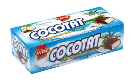 Antat Cocotat Sütlü Çikolata Kaplı Hindistan Cevizli Bar 17 Gr
