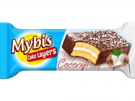 Azra Kek Beyaz Kokolin Kaplamalı Hindistan Cevizli Süt Soslu Kek 45 gr