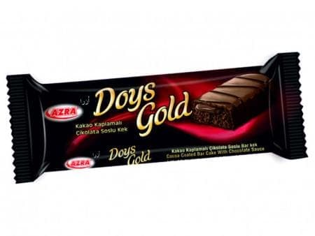 Azra Doys Gold Çikolata Aromalı Sos Dolgulu Kakaolu Kek 30 gr