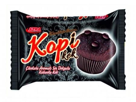 Azra Kopi Çikolata Aromalı Sos Dolgulu Kakaolu Kek 30 gr