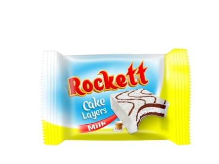 Azra Rocket Beyaz Kaplamalı Kek 30 gr