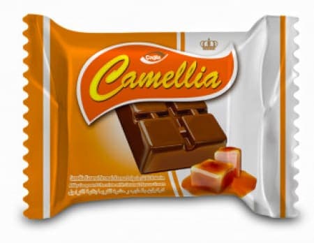 Çağla Camellia Karamel Krema Dolgulu Sütlü Kokolin 18 Gr