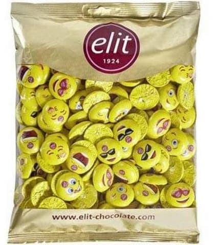 Elit Çikolata Mini Elitology Emoji Çikolata 1 kg