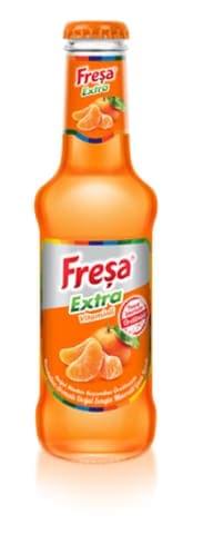 Freşa Extra Mandalina Aromalı Doğal Mineral Zengin Gazlı İçecek 200 ml