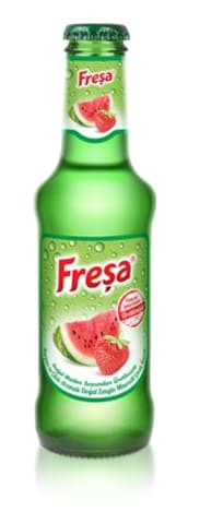 Freşa Karpuz Çilek Aromalı Doğal Mineralli Gazlı İçecek 200 ml