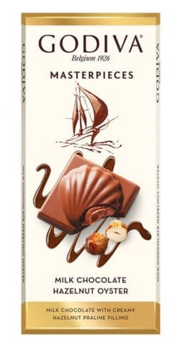 Godiva Çikolatalı Sütlü Çikolatalı Fındıklı İstiridye 83 gr