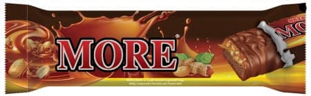 Hazal More Sütlü Kokolin Fıstık Karamel Kaplı Nugabar 18 Gr