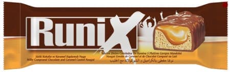 Hazal Runix Sütlü Kokolin Karamel Kaplı Nuga 18 Gr