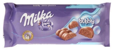 Milka Bubbly Tablet Çikolata Sütlü 80 gr