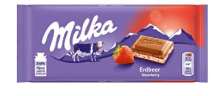 Milka Tablet Çikolata Çilek Yoğurt 100 gr