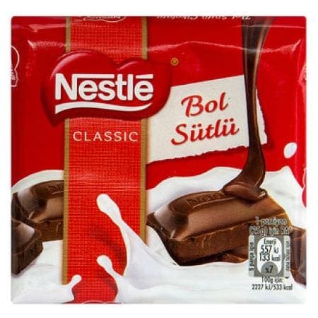 Nestle Klasik Sütlü Kare 24(6x65g)