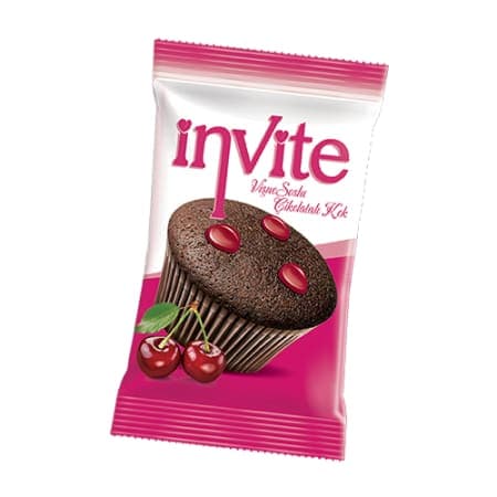 Şimşek İnvite Çikolatalı Vişne Soslu Kek 30 gr