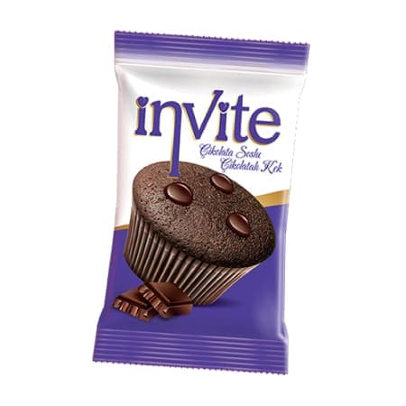 Şimşek İnvite Çikolata Soslu Çikolatalı Kek 30 gr