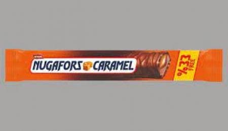 Şimşek Nugafors Çikolata Bar Karamel 45 gr
