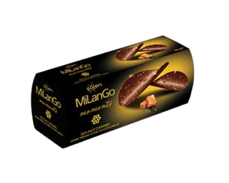 Şölen Milango Karamel Parçacıklı Sütlü Çikolata 76 gr