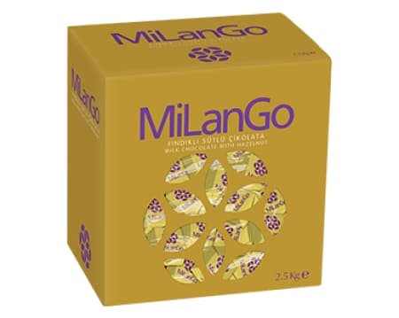 Şölen Milango Fındık Kremalı Sütlü Çikolata 2,5 kg