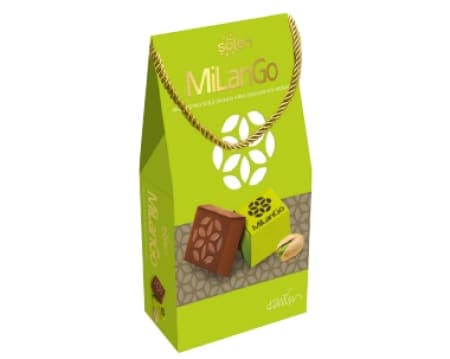 Şölen Milango Fıstık Dolgulu Sütlü Çikolata 225 gr