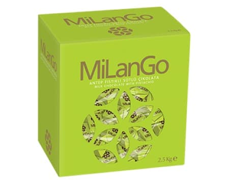 Şölen Milango Fıstık Dolgulu Sütlü Çikolata 2,5 kg