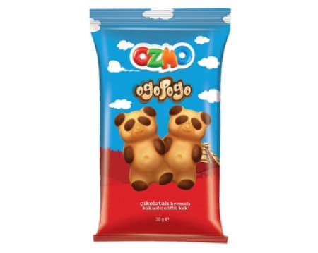 Şölen Ozmo Kakao Kaplamalı Kakaolu Sütlü Çikolata Kremalı Kek 30 gr