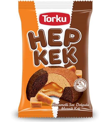 Torku Hepkek Karamel Soslu Mozaik Kek 45 gr